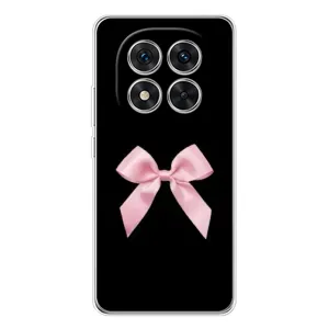 Чохол банти для Xiaomi Redmi Note 14 Pro Plus (Бант на чорному)