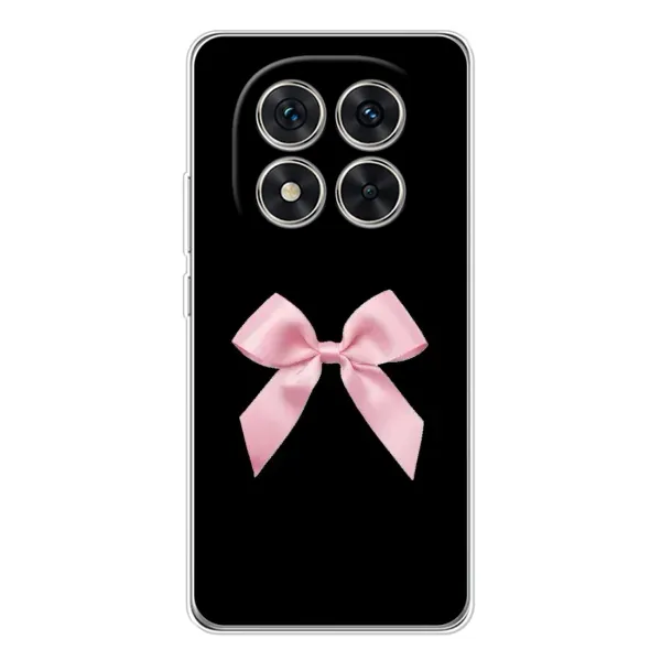 Чехол с рисунком «Бант на черном» для Xiaomi Redmi Note 14 Pro Plus Чехол с рисунком «Бант на черном» для Xiaomi Redmi Note 14 Pro Plus