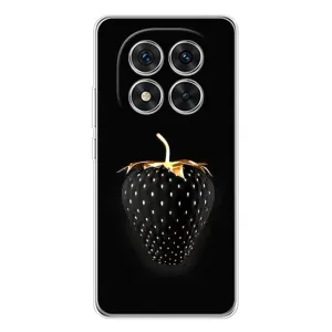 Чохол з зображенням смачної їжі для Xiaomi Redmi Note 14 Pro Plus (Чорна полуниця)