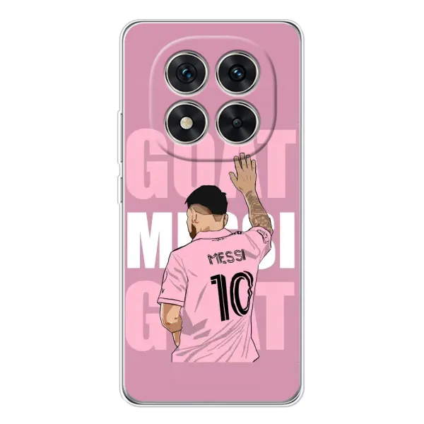 Чехол с рисунком «GOAT MESSI» для Xiaomi Redmi Note 14 Pro Plus Чехол с рисунком «GOAT MESSI» для Xiaomi Redmi Note 14 Pro Plus
