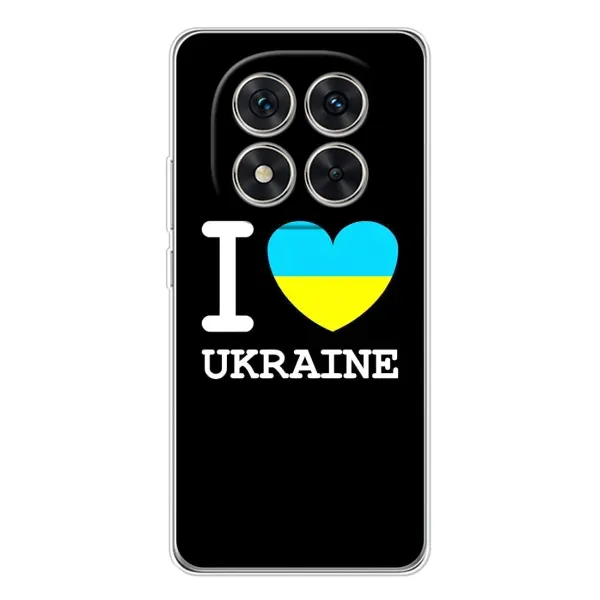 Чохол з малюнком «I Love Ukraine» для Xiaomi Redmi Note 14 Pro Plus Чохол з малюнком «I Love Ukraine» для Xiaomi Redmi Note 14 Pro Plus