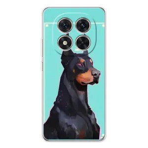Чехол ДОБЕРМАН для Xiaomi Redmi Note 14 Pro Plus (Король доберман)