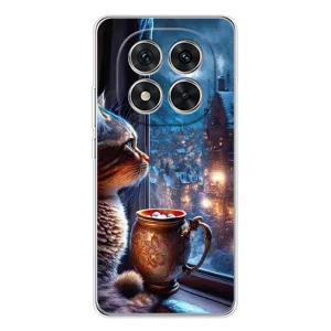 Чехлы на Новый Год Xiaomi Redmi Note 14 Pro Plus (Кот новогодний)