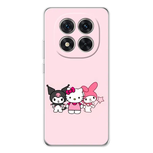 Чехол с рисунком «Куроми Мелоди Китти» для Xiaomi Redmi Note 14 Pro Plus Чехол с рисунком «Куроми Мелоди Китти» для Xiaomi Redmi Note 14 Pro Plus