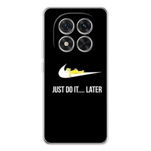 Силиконовый Чехол на Xiaomi Redmi Note 14 Pro Plus с картинкой Nike (Later)