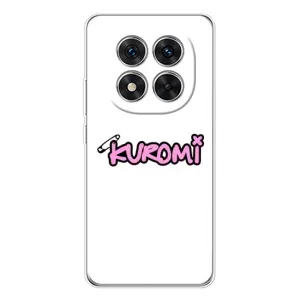 Чехол с персонажем Куроми на Xiaomi Redmi Note 14 Pro Plus (Лого Куроми)
