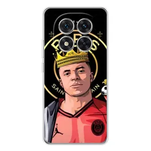 Чохол (TPU) з Футболістом на Xiaomi Redmi Note 14 Pro Plus (Mbappe King)