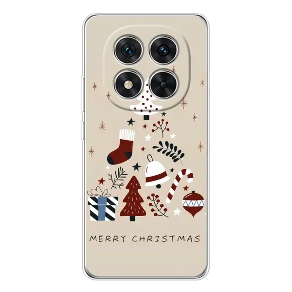 Чехол с рисунком «Merry Christmas» для Xiaomi Redmi Note 14 Pro Plus Чехол с рисунком «Merry Christmas» для Xiaomi Redmi Note 14 Pro Plus
