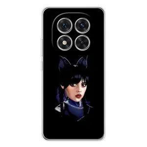 Чехлы с принтом Уэнсдей на Xiaomi Redmi Note 14 Pro Plus (Милая Уэнсдей)