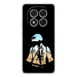 Чохол з картинкою "Герой Pubg" на Xiaomi Redmi Note 14 Pro Plus (Пубг мен)