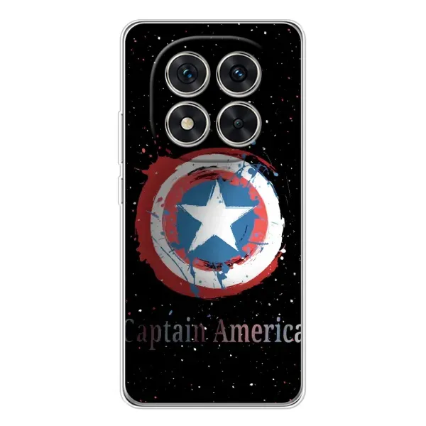 Чехол с рисунком «Щит Капитана» для Xiaomi Redmi Note 14 Pro Plus