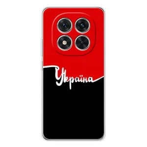 Чехлы УПА (Красно-Чёрный) на Xiaomi Redmi Note 14 Pro Plus (Украина УПА)