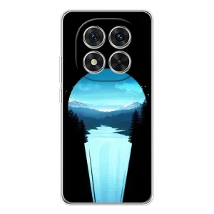 Летний Чехол на Xiaomi Redmi Note 14 Pro Plus (Синий Водопад)