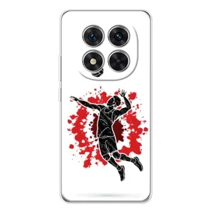 Чохли з прінтом Спортивна тематика для Xiaomi Redmi Note 14 Pro Plus (Волейболіст)