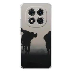 Чохли на військову тематику для Xiaomi Redmi Note 14 Pro (Бій солдат)