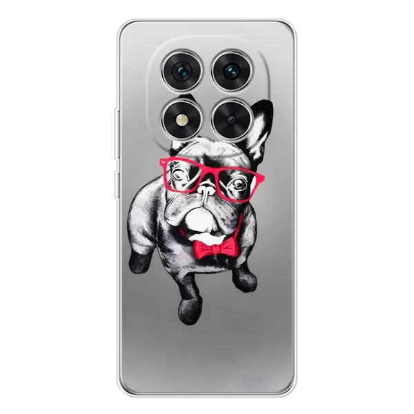 Чехол с рисунком «Бульдог в очках» для Xiaomi Redmi Note 14 Pro Чехол с рисунком «Бульдог в очках» для Xiaomi Redmi Note 14 Pro