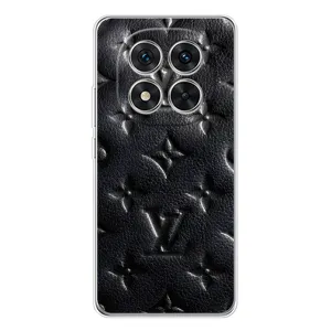 Текстурний Чохол Louis Vuitton для Редмі Ноут 14 Про (Чорний ЛВ)