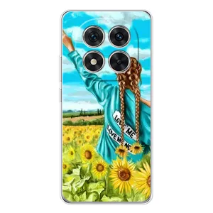 Чохол Стильні дівчата на Xiaomi Redmi Note 14 Pro (Дівчина на полі)