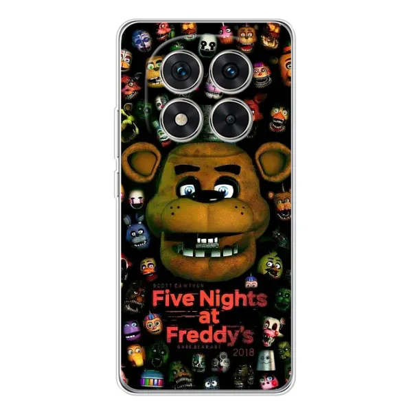 Чехол с рисунком «Freddy» для Xiaomi Redmi Note 14 Pro