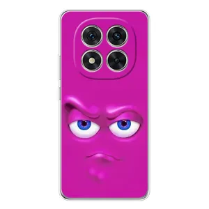Силиконовые Чехлы (смешные стикеры) для Xiaomi Redmi Note 14 Pro (Хитрая мордочка)