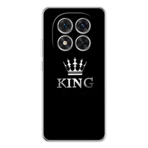 Чохол (Корона на чорному фоні) для Редмі Ноут 14 Про (KING)