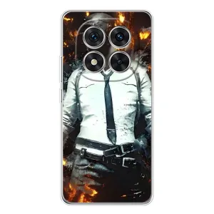 Силиконовый чехол с картинкой "Герой Pubg" на Xiaomi Redmi Note 14 Pro (Man Пубг)