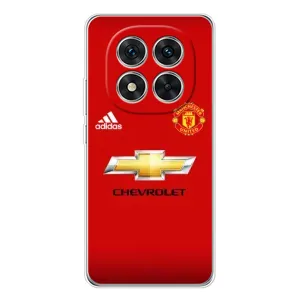 Силиконовые Чехлы принт Футбол на Xiaomi Redmi Note 14 Pro (Man United)