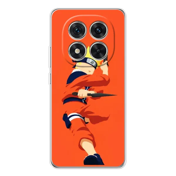 Чехол с рисунком «Силуэт Наруто» для Xiaomi Redmi Note 14 Pro Чехол с рисунком «Силуэт Наруто» для Xiaomi Redmi Note 14 Pro