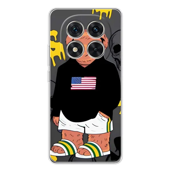 Чехол с рисунком «Teddy USA» для Xiaomi Redmi Note 14 Pro Чехол с рисунком «Teddy USA» для Xiaomi Redmi Note 14 Pro