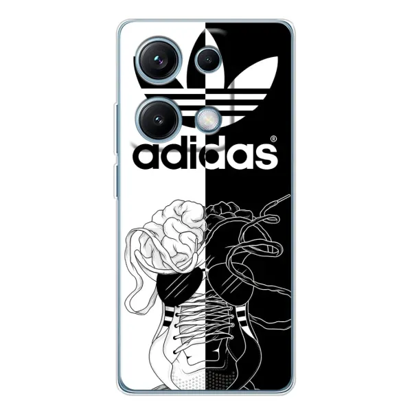 Чехол с рисунком «Adidas шнурки» для Xiaomi Redmi Note 14S Чехол с рисунком «Adidas шнурки» для Xiaomi Redmi Note 14S