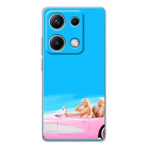 Силиконовый Чехол Барби Фильм на Xiaomi Redmi Note 14S (Барби и Кен)