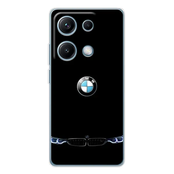 Чехол с рисунком «Черный BMW» для Xiaomi Redmi Note 14S Чехол с рисунком «Черный BMW» для Xiaomi Redmi Note 14S