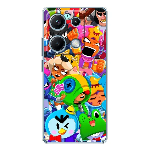 Чехол с рисунком «Brawl-Stars» для Xiaomi Redmi Note 14S Чехол с рисунком «Brawl-Stars» для Xiaomi Redmi Note 14S