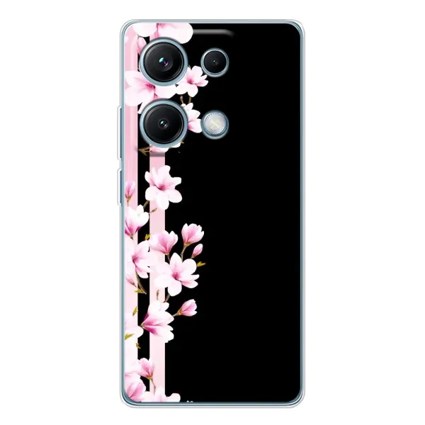 Чехол с рисунком «Цветочки» для Xiaomi Redmi Note 14S