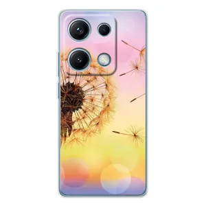 Силіконовий Чохол з кульбабками на Xiaomi Redmi Note 14S (Квітка-кульбаба)