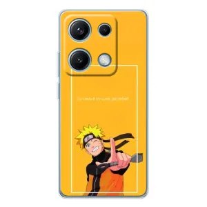 Чехлы с принтом Наруто на Xiaomi Redmi Note 14S (Даттебаё)