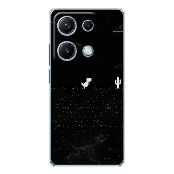 Чехол с рисунком «Динозаврик» для Xiaomi Redmi Note 14S Чехол с рисунком «Динозаврик» для Xiaomi Redmi Note 14S