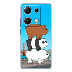 Чехлы с Пандами на Xiaomi Redmi Note 14S (Друзья)