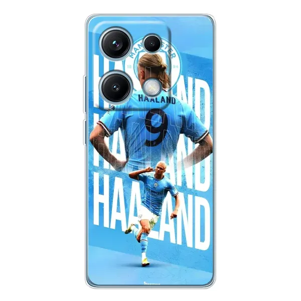 Чехол с рисунком «Erling Haaland» для Xiaomi Redmi Note 14S Чехол с рисунком «Erling Haaland» для Xiaomi Redmi Note 14S