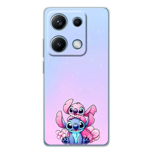 Чехол с рисунком «Энджл и Стич» для Xiaomi Redmi Note 14S Чехол с рисунком «Энджл и Стич» для Xiaomi Redmi Note 14S