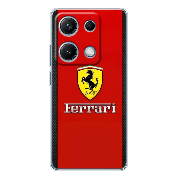 Чехол с рисунком «Ferrari Logo» для Xiaomi Redmi Note 14S Чехол с рисунком «Ferrari Logo» для Xiaomi Redmi Note 14S