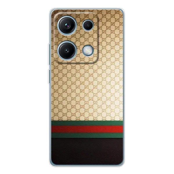 Чехол с рисунком «Фон Гуччи» для Xiaomi Redmi Note 14S