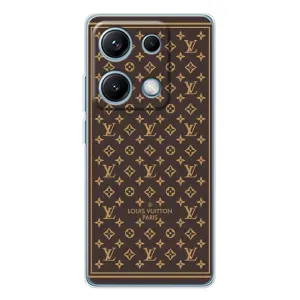 Силиконовый чехол для Xiaomi Redmi Note 14S (ФОН Louis Vuitton Paris)