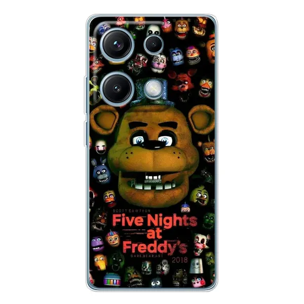Чехол с рисунком «Freddy» для Xiaomi Redmi Note 14S