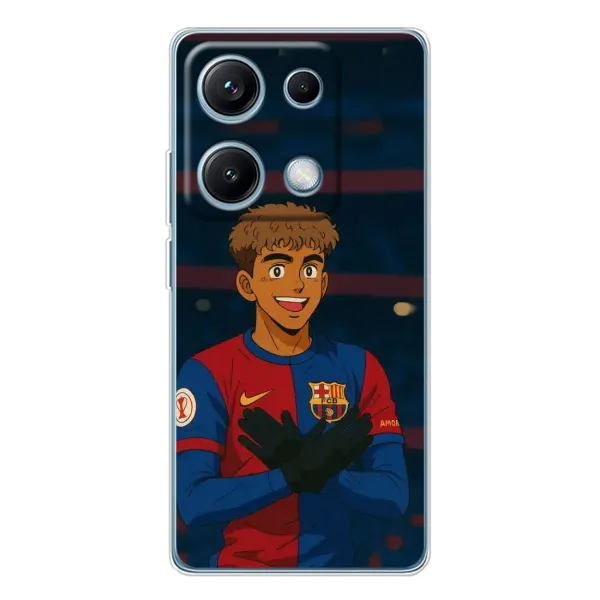 Чехол с рисунком «Футболист Ямаль» для Xiaomi Redmi Note 14S Чехол с рисунком «Футболист Ямаль» для Xiaomi Redmi Note 14S