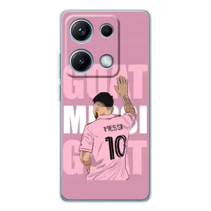 Чехлы Лео Месси в Майами на Xiaomi Redmi Note 14S (GOAT MESSI)