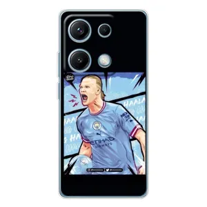 Чохли з принтом на Xiaomi Redmi Note 14S Футболіст (гол Ерлінг Холанд)