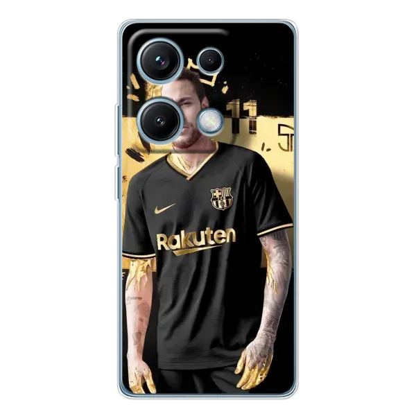 Чехол с рисунком «Gold Neymar» для Xiaomi Redmi Note 14S