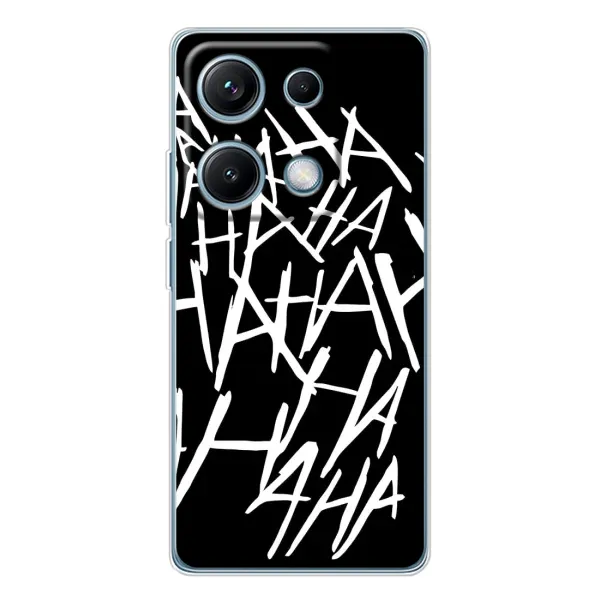 Чехол с рисунком «Хахаха» для Xiaomi Redmi Note 14S Чехол с рисунком «Хахаха» для Xiaomi Redmi Note 14S