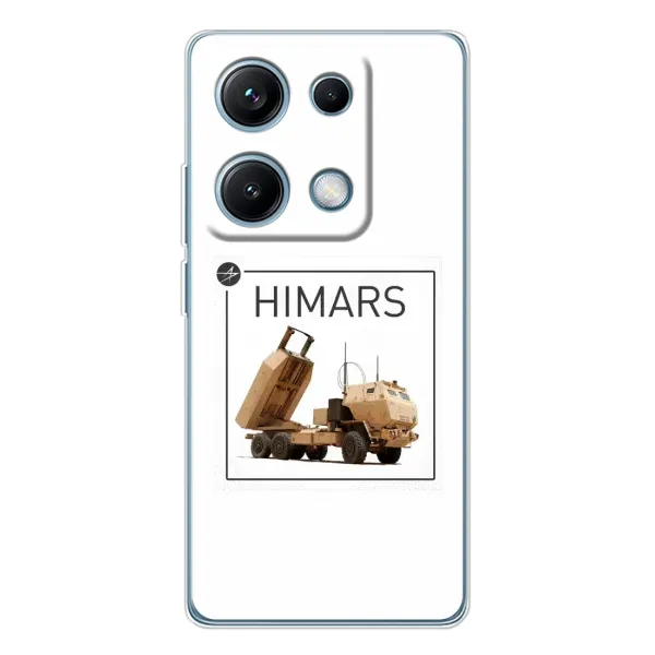 Чехол с рисунком «HIMARS» для Xiaomi Redmi Note 14S Чехол с рисунком «HIMARS» для Xiaomi Redmi Note 14S